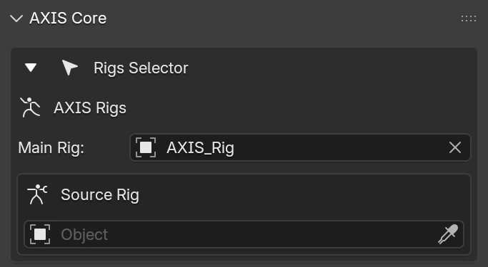 Rigs Selector